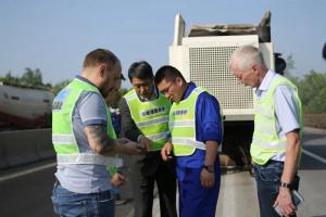 “道路綠色低碳建養杰出外籍科學家工作室”白俄羅斯專家團隊到新鄉開展工作